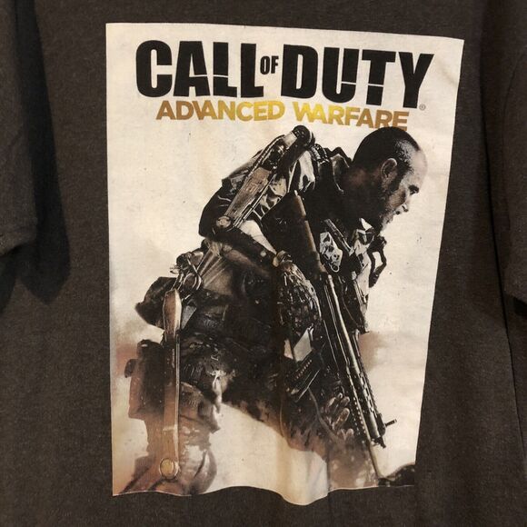 Call of Duty Advanced Warfare Large T-Shirt Men's Graphic Video Game Tee Gamer - Picture 2 of 7